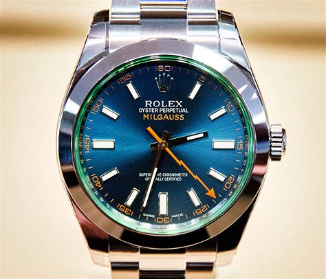 fhoto rolex milhaus|rolex milgauss blue.